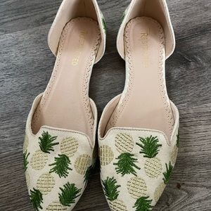 Pineapple Flat Sandal Restricted